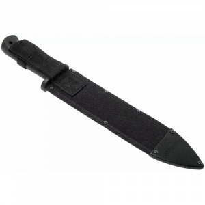 Maceta Cold Steel Black Bear Bowie 12" 1055 Carbon cu teaca Cor-Ex CS-97SMBWZ - Img 6