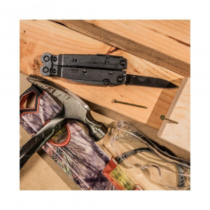 Multitool SOG PowerAssist Black Oxide cu husa din nylon, 16 functii, Compound Leverage, deschidere asistata S.A.T. - Img 11
