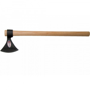 Topor Tomahawk Cold Steel Norse Hawk CS-90N cu cap din otel carbon 1055 - Img 4