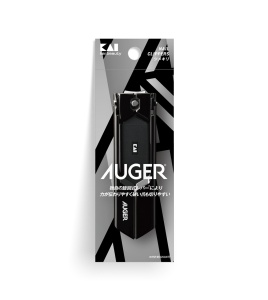 Unghiera marime M Revolver neagra din inox, Kai Japonia - Seria AUGER - Img 2