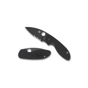 Briceag Efficient™ G-10 negru/lama neagra, Spyderco - Img 11