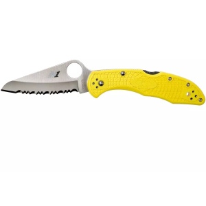Briceag Salt® 2 FRN Yellow, Spyderco - Img 2