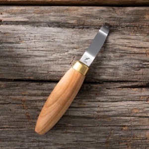 Cutit cu lama curbata Sloyd cu o singura muchie, pentru sculptura KN52, Flexcut - Img 5