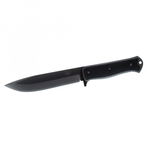 Cutit Fallkniven A1xb Black Survival Knife Lam. CoS Tungsten Carbide Coating Lama 160 mm