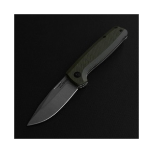 Cutit pliabil SOG Terminus SJ OD Green TM1004-BX, lama Drop Point D2 Stonewashed, Slip Joint, Nail Nick, maner G10 Olive Drab, EDC - Img 8