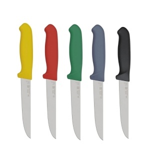 Cutit profesional pentru dezosat Morakniv WCB6S-PUG, lama rigida curbata 151 mm - Img 2