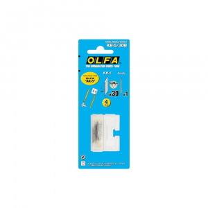 KB-5/30B Set 30 lame precizie/ decoratii, Olfa - Img 3