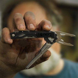 Multitool SOG SwitchPlier, 12 functii, deschidere rapida cu o singura mana, otel inoxidabil 420 - Img 9