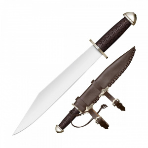 Sabie istorica Cold Steel Chieftan Sax 1055 Carbon Steel CS-88HUK