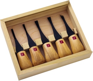 Set 5 dalti pentru sculptura in lemn FR310, Flexcut