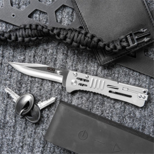 SJ31-CP Briceag SlimJim Clip Point Satin, SOG - Img 11