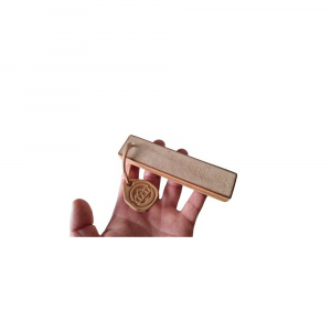 Strop ultra-compact PREMIUM din piele cu doua fete ZEPHYR ZSEDC (~11 x 3 cm) - Img 4
