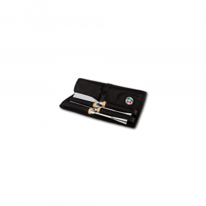 3700 DS Set 4 dalti sculptura lemn lungi, Two Cherries