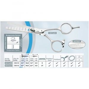 558914z Foarfeca de styling 14 cm, Dai-Sho S, Kretzer