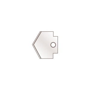 760.50 Set 10 lame speciale cu capat ascutit nr.760, Martor
