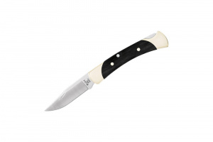 Briceag Buck 55 (0055BRS-B), otel 420HC, maner abanos si alama, Lockback - Img 2