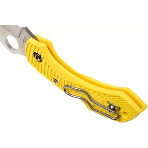 Briceag Dragonfly™ 2 Salt™ FRN Yellow Hawkbill, Spyderco - Img 4