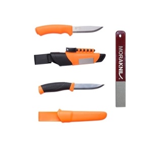 CBS117 Set 2 cutite Morakniv bushcraft si diamant