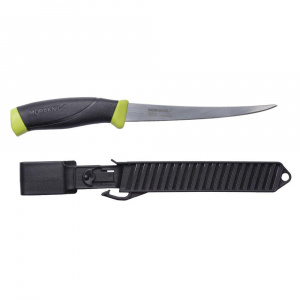 Cutit Morakniv Companion Fishing Fillet 155 pentru filetat, curatat si pregatit peste, teaca inclusa