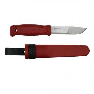 Cutit outdoor Morakniv Kansbol S Dala Red, oțel inoxidabil 12C27, compatibil amnar, teaca inclusa - Img 6