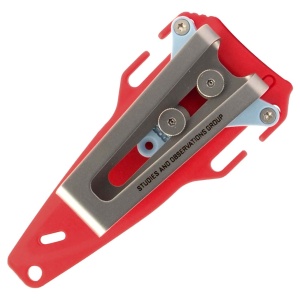 Cutit outdoor SOG Altair FX Canyon Red, otel CRYO CPM 154, lama 86 mm - Img 7