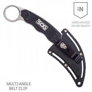 Cutit SOG Gambit, otel 7Cr17MoV, lama Hawkbill 66 mm - Img 9
