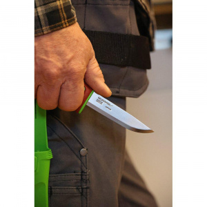 Cutit utilitar Basic Carbon 511, Editia 2024 - Green, Dala Red, Morakniv - Img 4