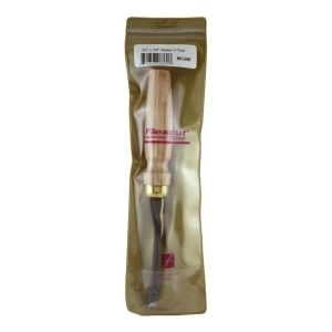 Dalta cu lama forma V 60° pentru sculptura/cioplire in lemn, cu maner fix, Flexcut - Img 2