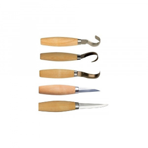 Set cutite sculptura tip carlig, drept, Morakniv