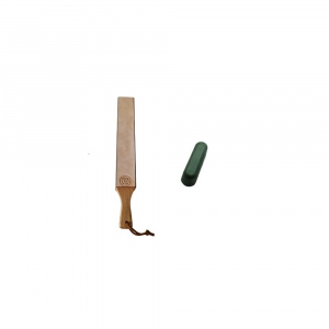 Strop din piele PREMIUM cu 4 fete marca ZEPHYR cu pasta de ascutire Chrox/Dialux Verde - Img 2