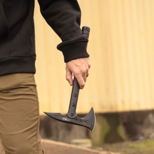 Topor tactic SOG Apocalypse Edge Axe, otel 3Cr13MoV, muchie 89 mm - Img 6