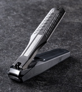 Unghiera marime M Standard neagra din inox, Kai Japonia - Seria AUGER - Img 3