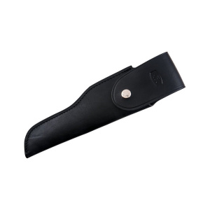 0119-05-BK6 Teaca piele naturala neagra cu clapeta, model 119, Buck Knives