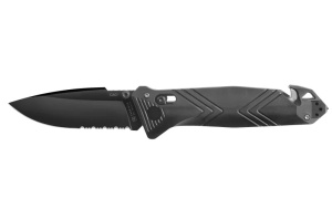 Briceag outdoor C.A.C.® maner PA56 cu lama zimtata si tirbușon, TB Outdoor - Img 4