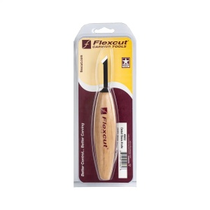 Cutit oblic pentru detalii fine de sculptura KN32, Flexcut - Img 3