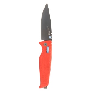 Cutit pliabil SOG Altair XR Canyon Red 12-79-02-57, lama Drop Point CRYO 154CM Satin, XR Lock, Thumb Stud, maner GRN Canyon Red, EDC Ultralight - Img 3