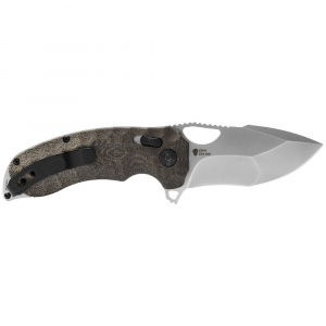 Cutit pliabil SOG Kiku XR Satin, lama CTS XHP, XR Lock, maner Micarta, design Kiku Matsuda - Img 5