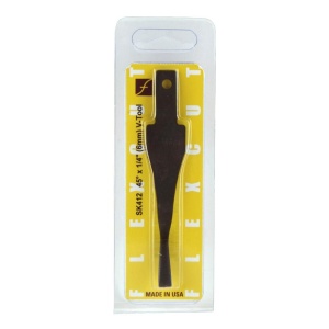Dalta de despicare cu varf in V 45° pentru sculptura/cioplire lemn, fara maner, Flexcut - Img 8