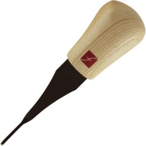 Dalta de mana cu lama forma V 45° pentru sculptura/cioplire lemn cu maner fix, Flexcut - Img 5
