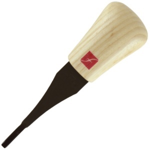 Dalta de mana cu varf curbat pentru sculptura/cioplire lemn cu maner fix, Flexcut - Img 3