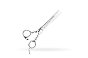 Foarfeca profesionala pentru coafat cu mâner asimetric - Colectia SUPREMA EVO, Premax