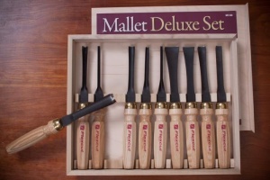 Set 10 piese DELUXE cu dalti de mana pentru sculptura MC100, Flexcut - Img 2