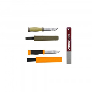Set 2 cutite 2000 bushcraft si diamant, Morakniv