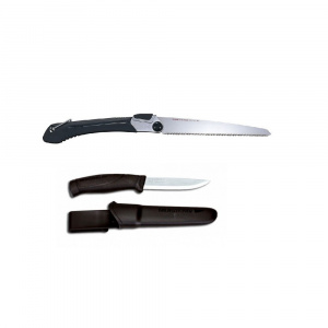 Set cutit, Morakniv companion si fierastrau Tajima
