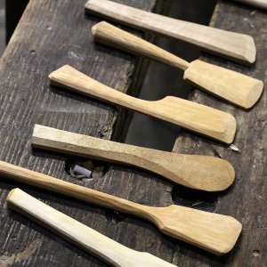 Spatula de cioplit din lemn de cires - Img 5