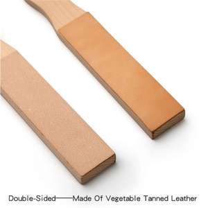 Strop din piele cu doua fete (aspra/fina) pentru pielarie Wuta (250 x 40 mm) - Img 10