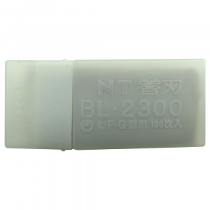 BL-2300 Set 100 lame cutter segmentate de tip L- 18mm, NT Cutter - Img 3