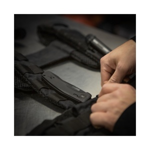 Briceag automat SOG - TAC AU - BLACK / PARTIAL SERRATED - Img 11