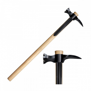Ciocan de lupta Cold Steel War Hammer CS-90WHA cu cap din otel carbon 1055