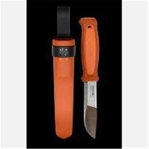 Cutit outdoor Morakniv Kansbol S Burnt Orange, otel inoxidabil 12C27, compatibil amnar, teaca inclusa - Img 2
